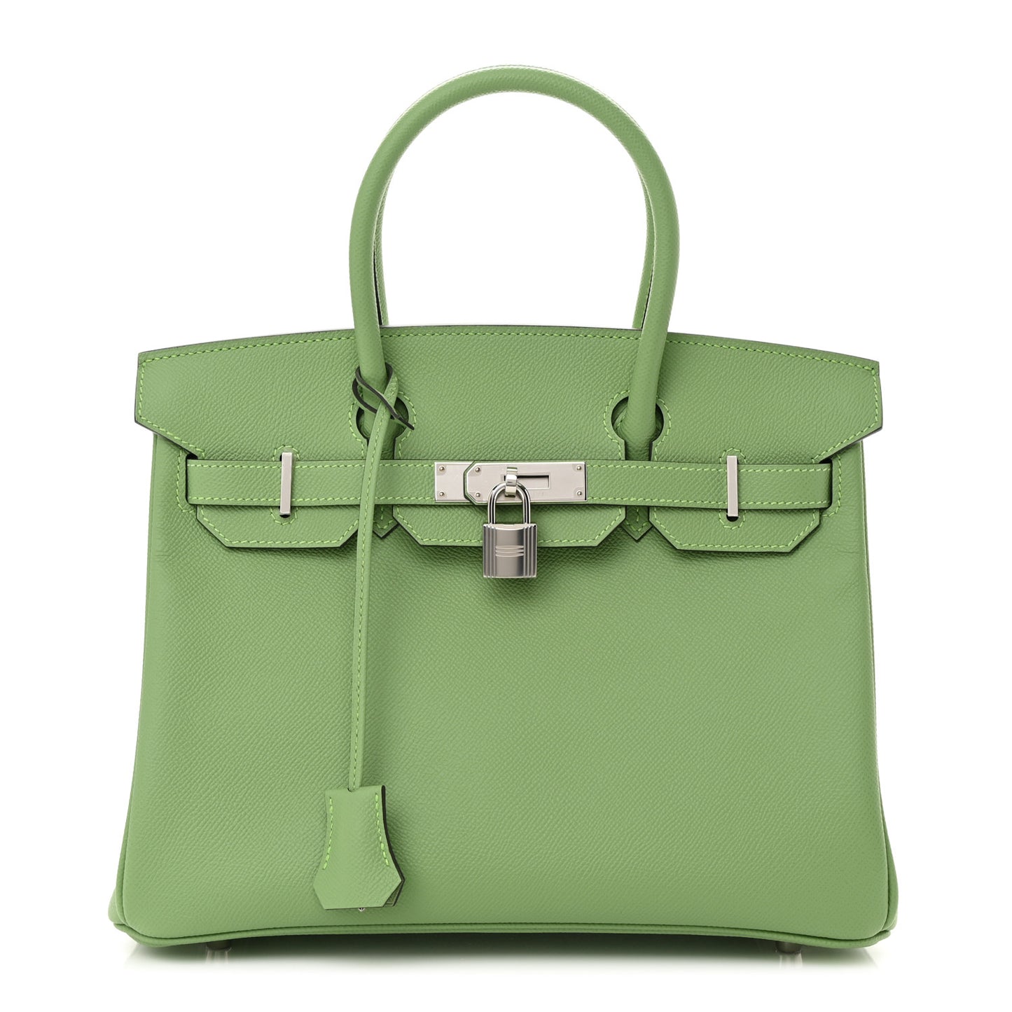 Epsom Birkin 30 Vert Criquet