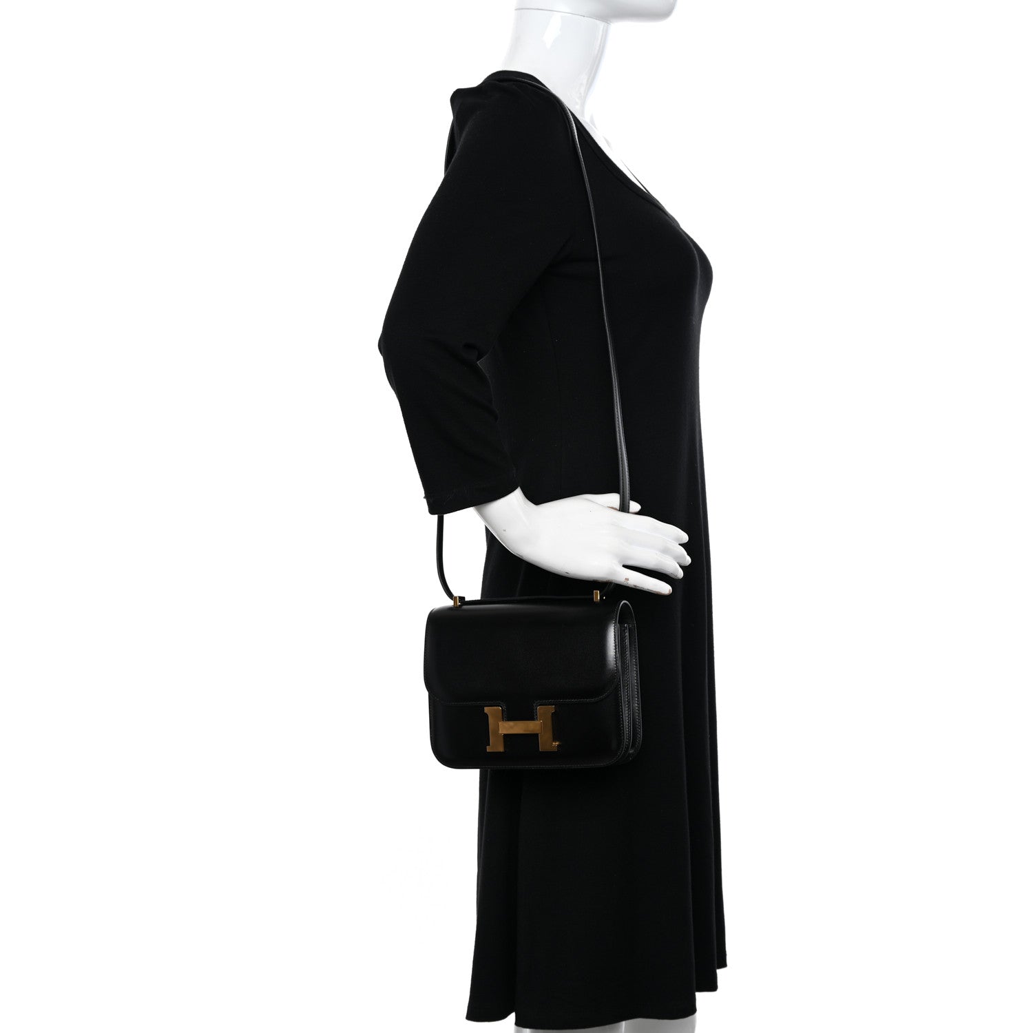 Hermes Box Constance 18 Black 2 of 12