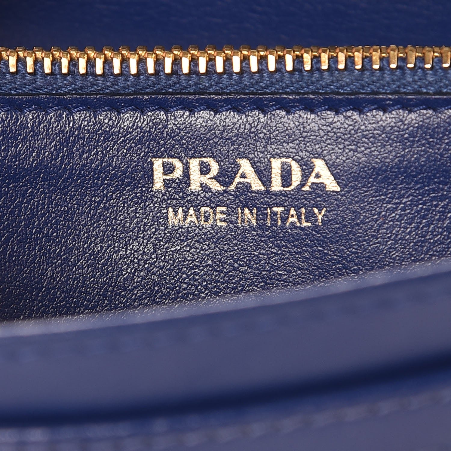 Prada Tessuto Quilted Mini Crossbody Wallet Bleuette 7 of 12