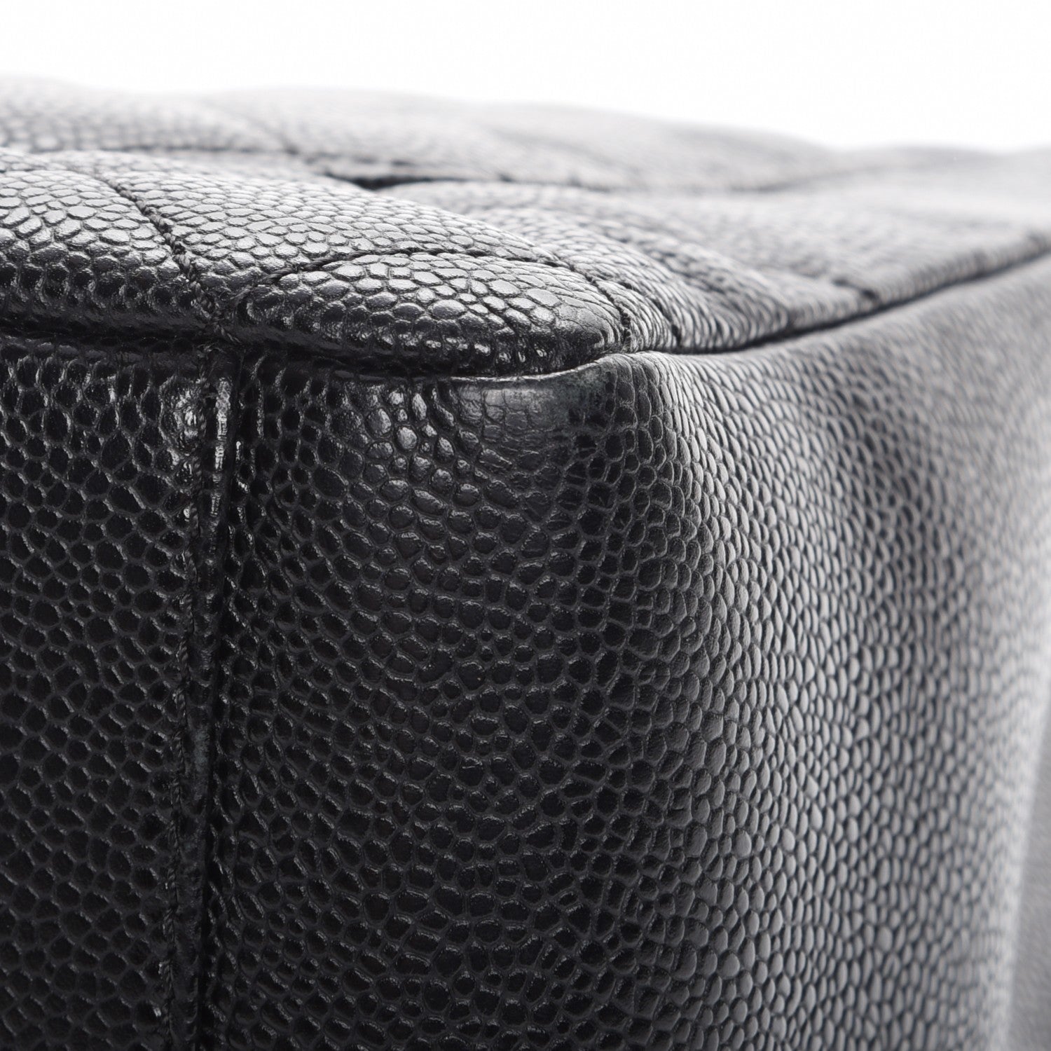 Chanel Caviar Quilted Grand Shopping Tote GST Black 9 of 11