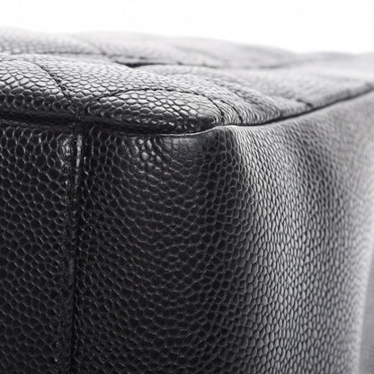 Chanel Caviar Quilted Grand Shopping Tote GST Black 9 of 11