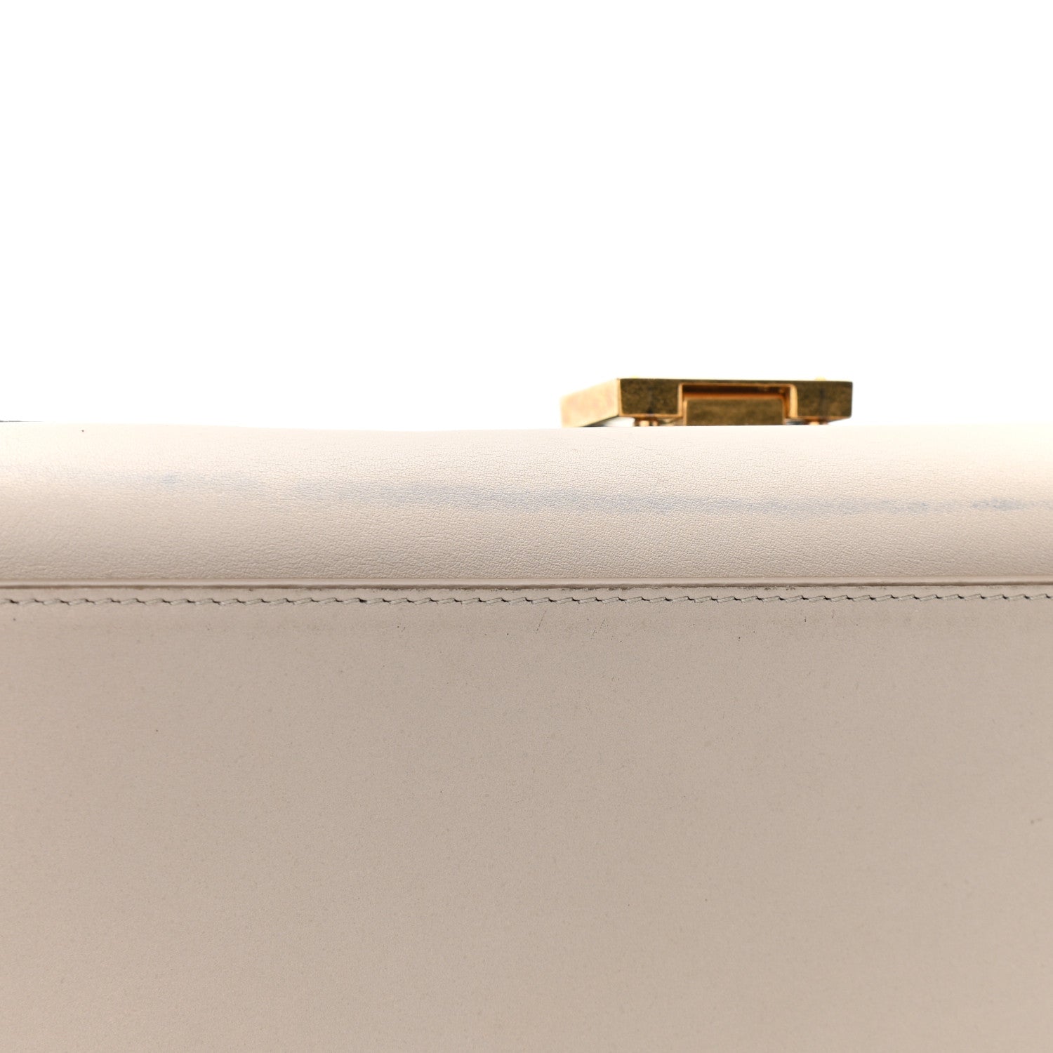 Celine Crisp Calfskin Suede Medium Tri-Color Trapeze Black 18 of 19