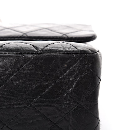 Chanel Aged Calfskin Quilted 2.55 Reissue 226 Flap Black 11 of 14