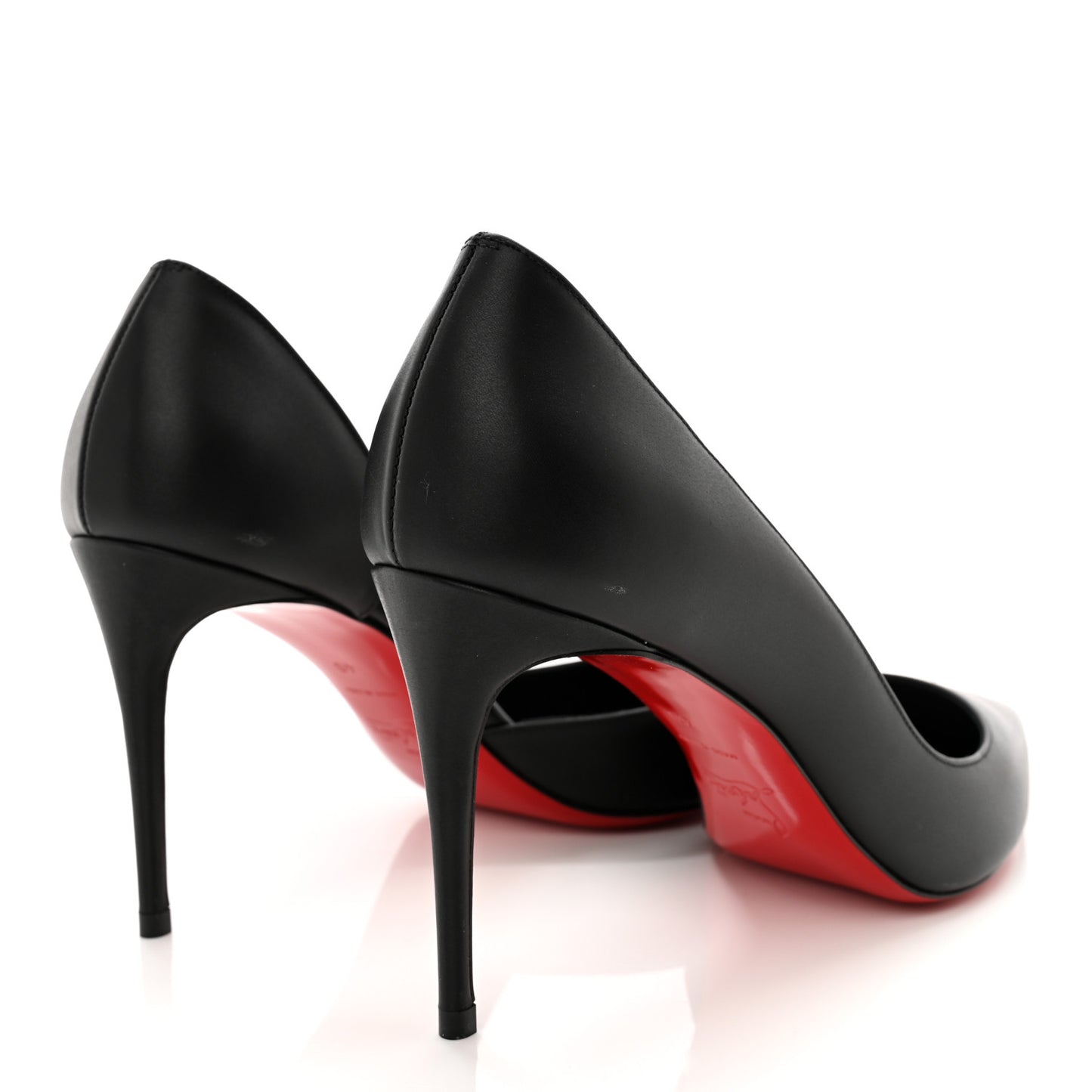 Shiny Nappa Iriza 85 Pumps 40 Black