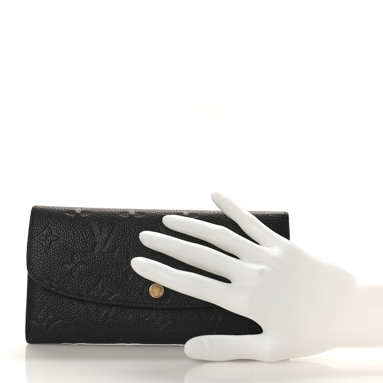 Louis Vuitton Empreinte Emilie Wallet Black Dune 2 of 10