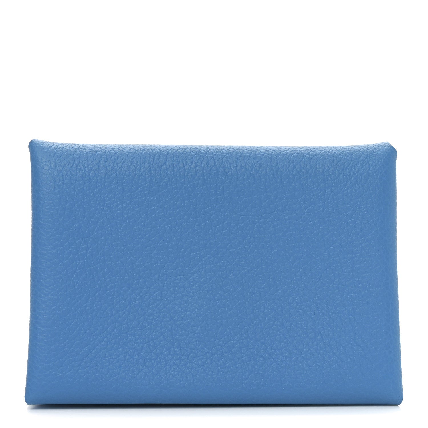 Hermes Evercolor Calvi Duo Card Case Bleu Zanzibar 1 of 7