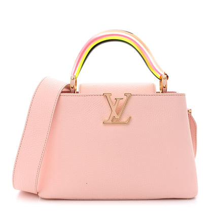 Louis Vuitton Taurillon Resin Murano Capucines BB Rose Jasmin 1 of 12