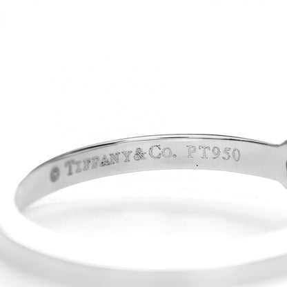 Tiffany Platinum Diamond .43ct Novo Cushion Cut Engagement Ring 52 6 5 of 6