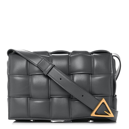 Bottega Veneta Nappa Maxi Intreccio Padded Cassette Crossbody Bag Thunder 1 of 12