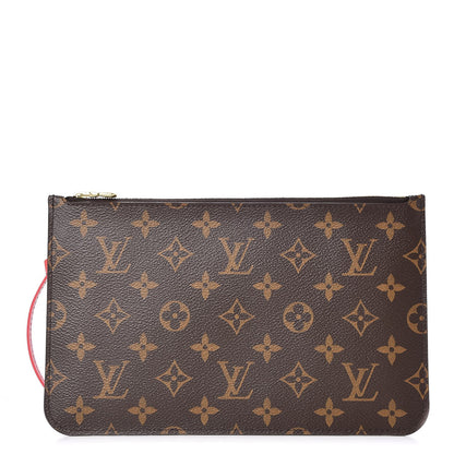 Louis Vuitton Monogram Totem Neverfull MM GM Pochette Flamingo 1 of 7