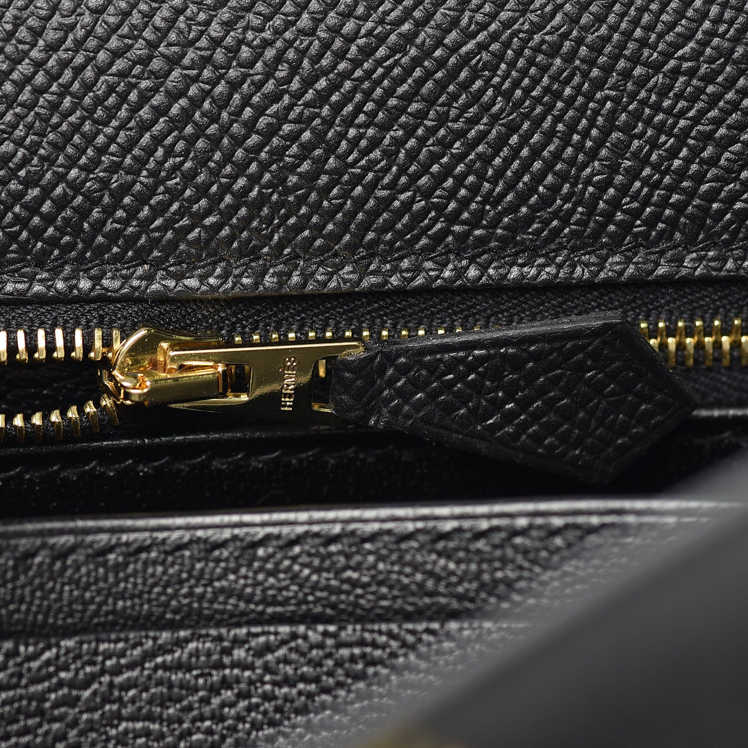 Hermes Epsom Kelly Sellier 25 Black 21 of 38