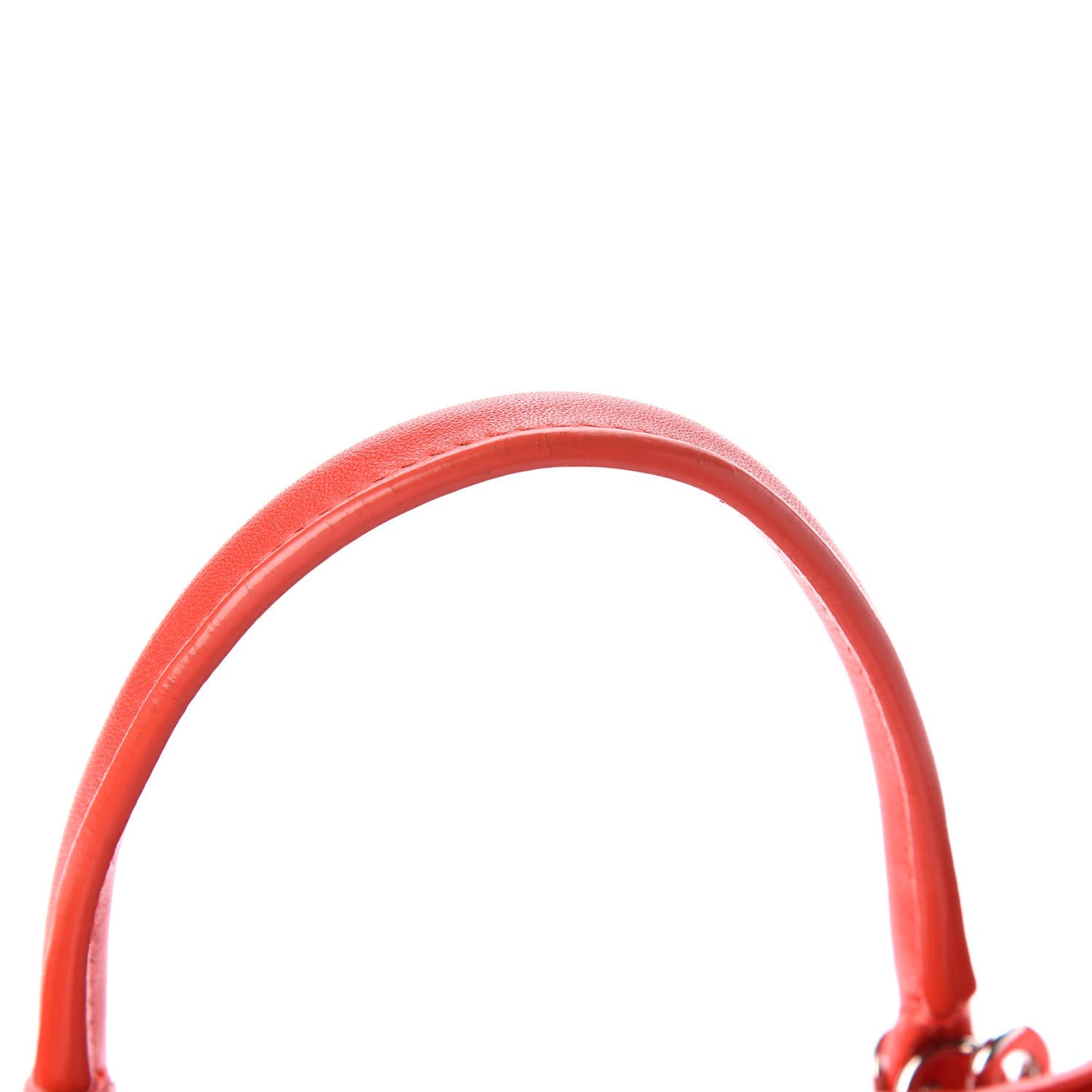 Calfskin Papier Mini A4 Zip Around Tote Rouge Coquelicot