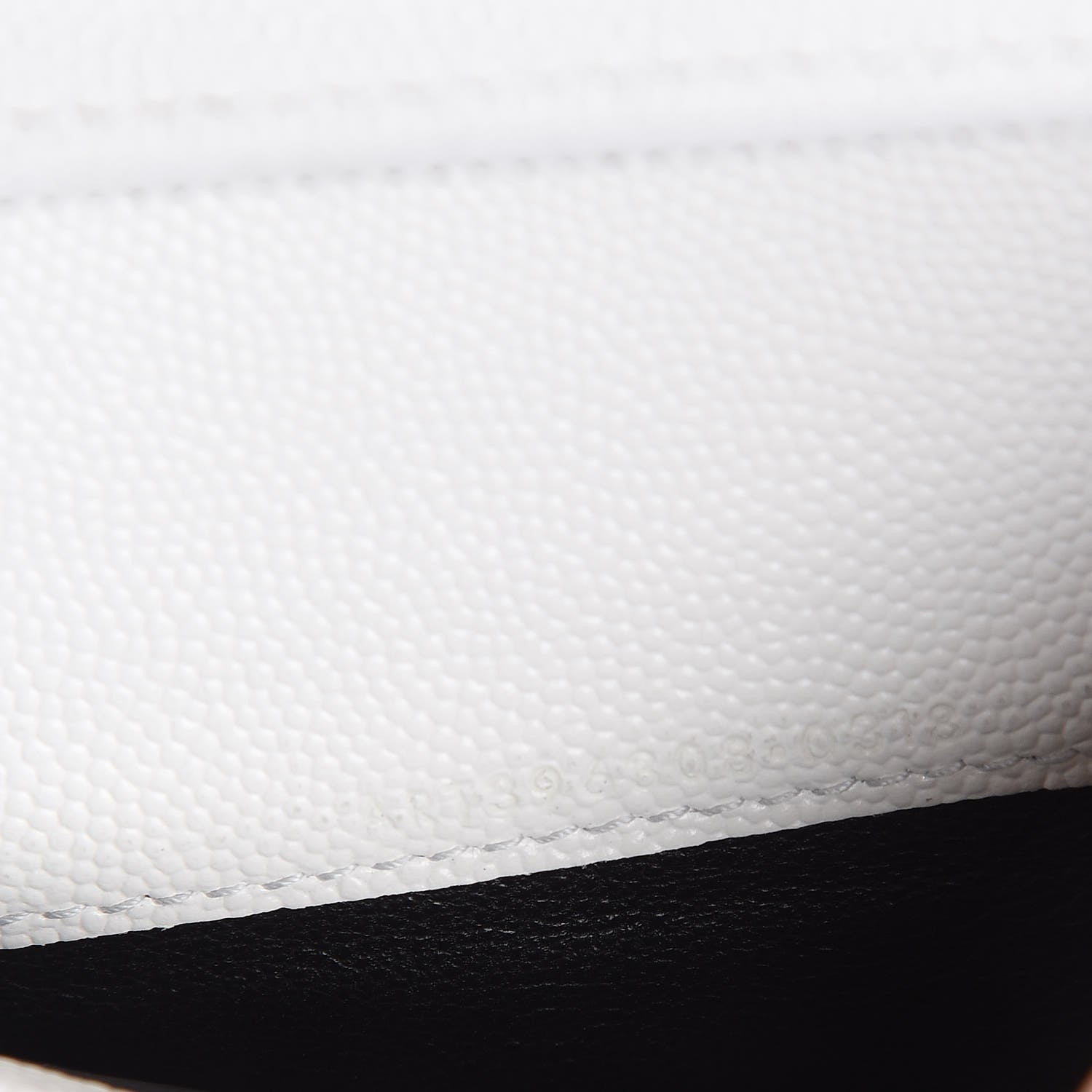 Saint Laurent Grain De Poudre Continental Wallet White 7 of 10