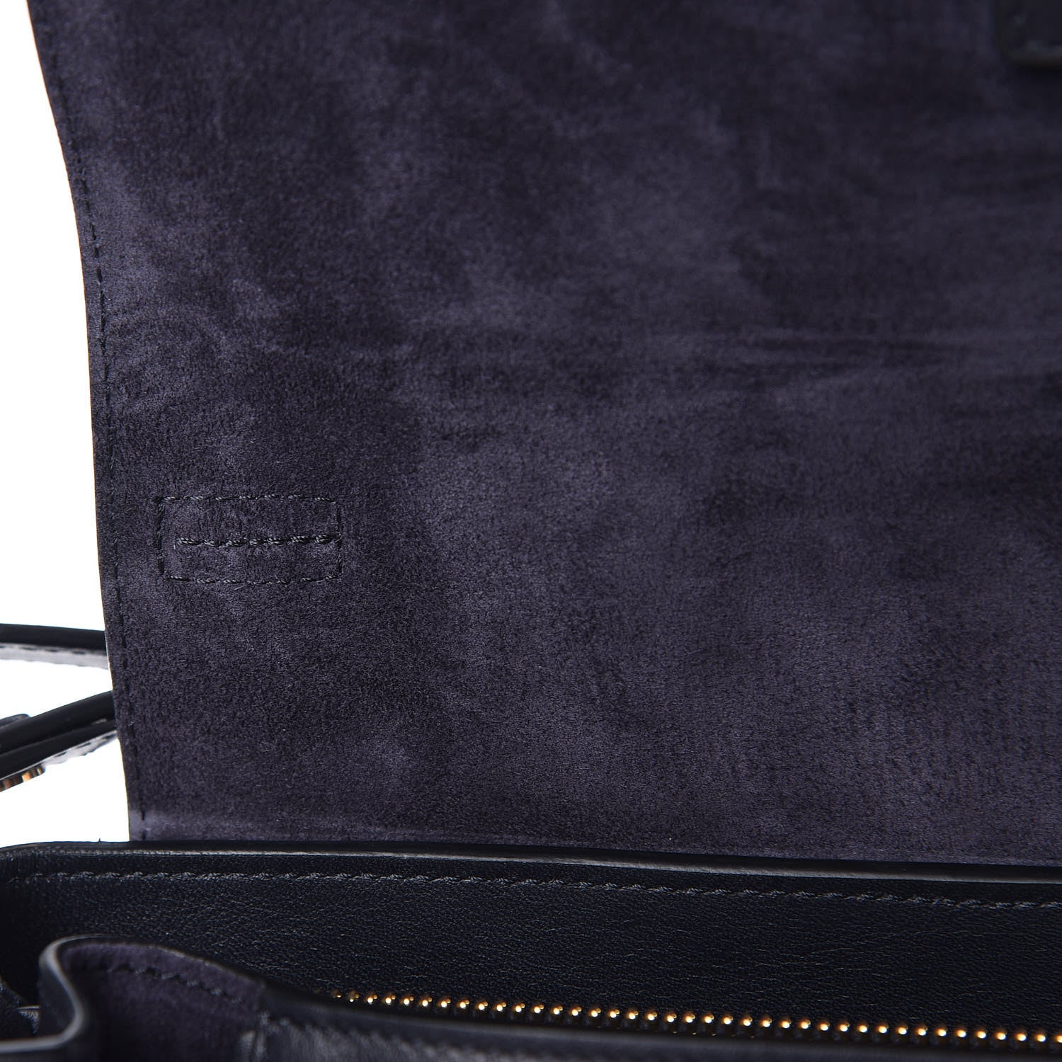 Chloe Smooth Calfskin Little Horses Embroidered Medium Faye Day Shoulder Bag Full Blue 8 of 12