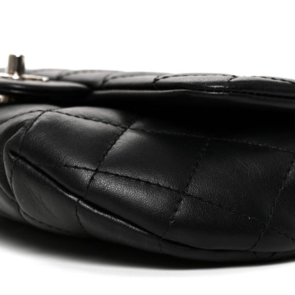 Chanel Calfskin Quilted CC Uniform Flap Belt Bag Black 9 of 9
