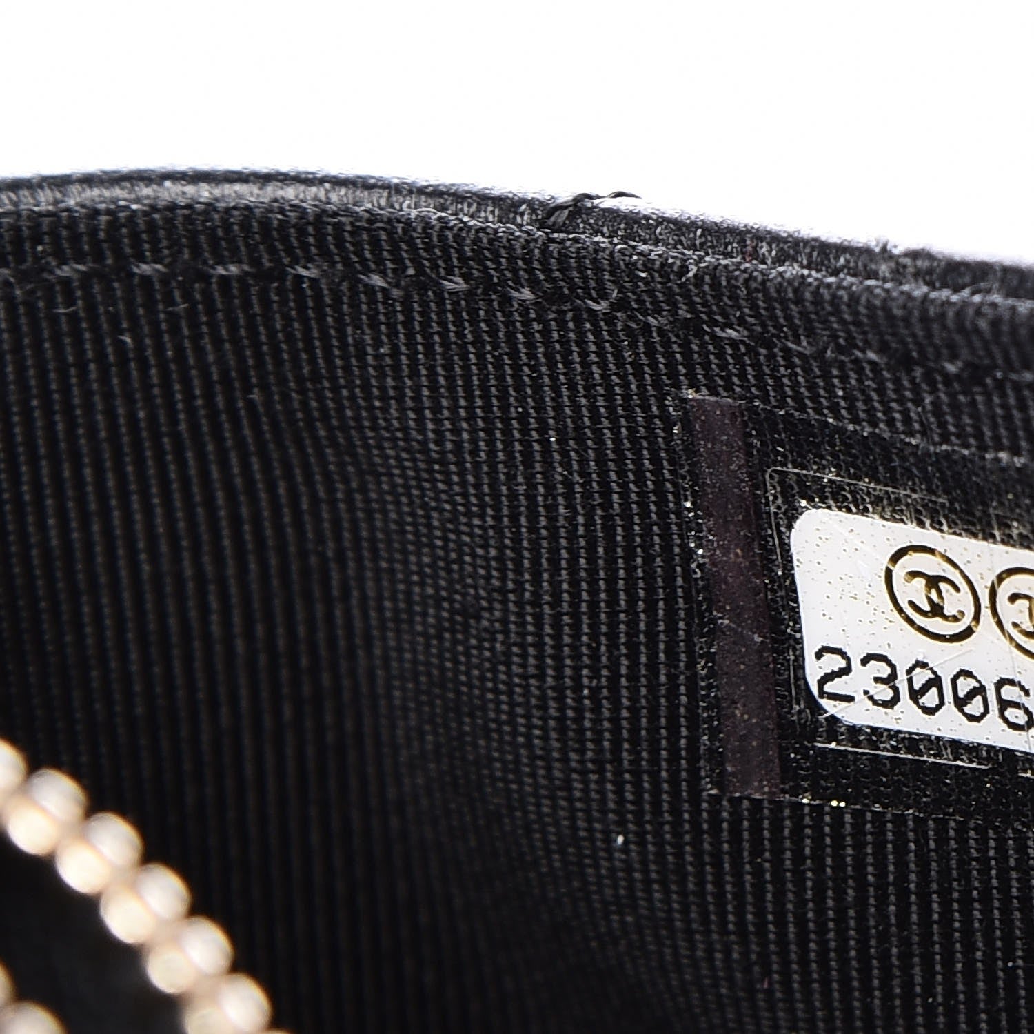Chanel Lambskin Quilted Zip Card Holder Black 7 of 8