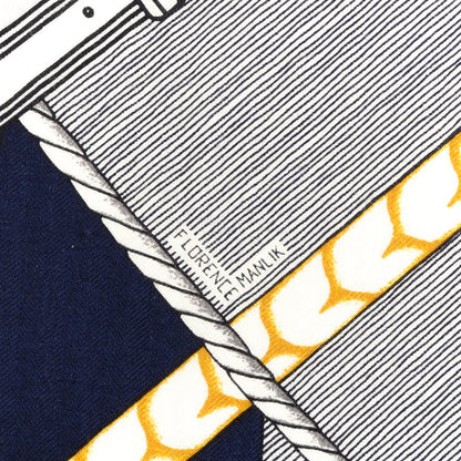 Hermes Cashmere Silk Parcours Sans Faute Shawl 140 4 of 5
