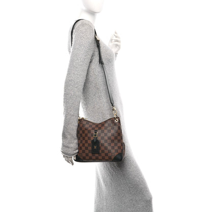 Louis Vuitton Damier Ebene Odeon PM Black 2 of 11