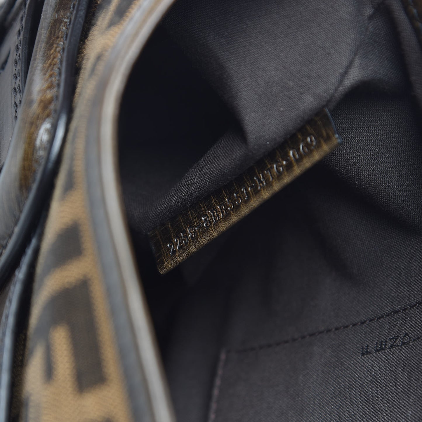 Zucca B Bis Flap Bag Tobacco Castagna