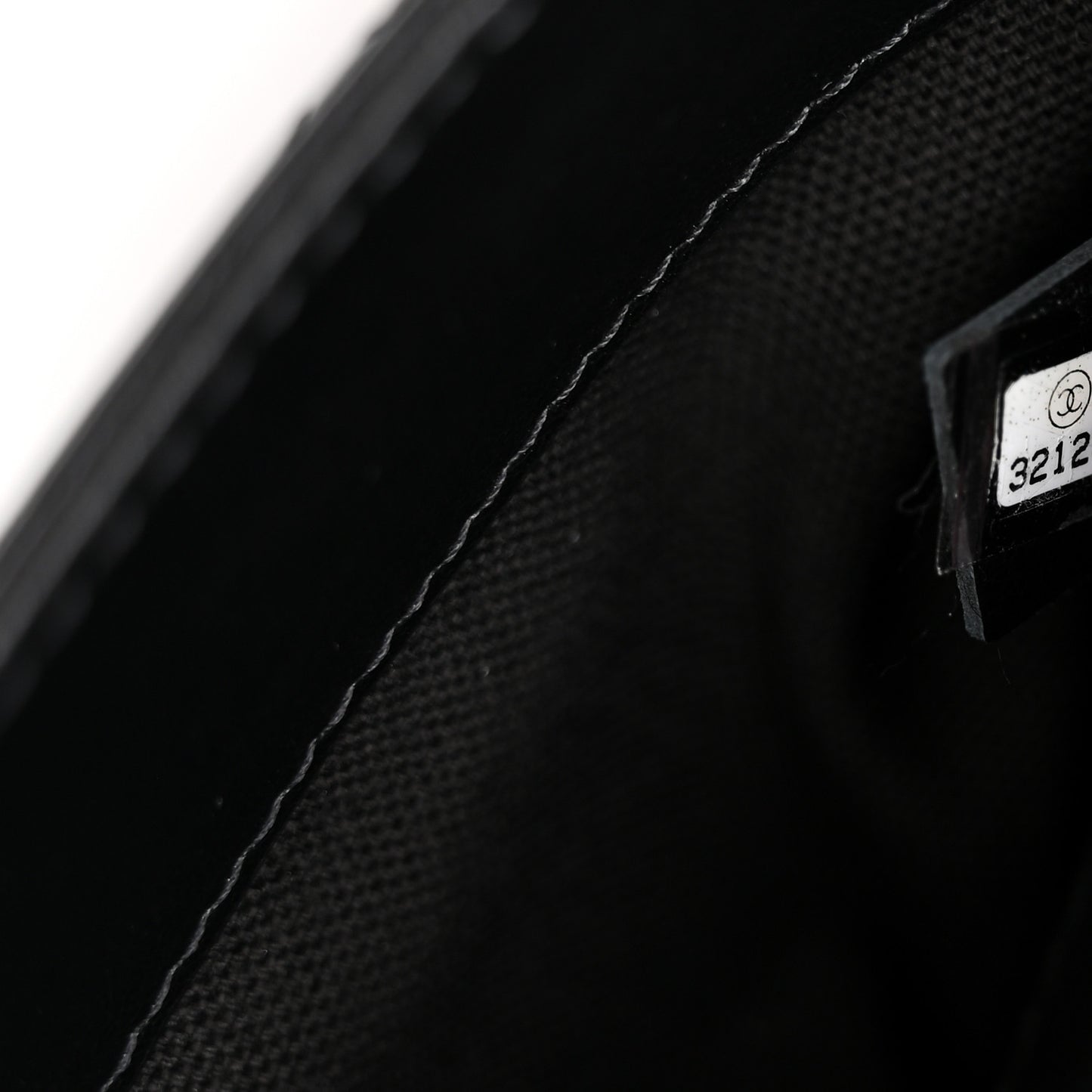 Calfskin Quilted CC Uniform Flap Belt Bag Black