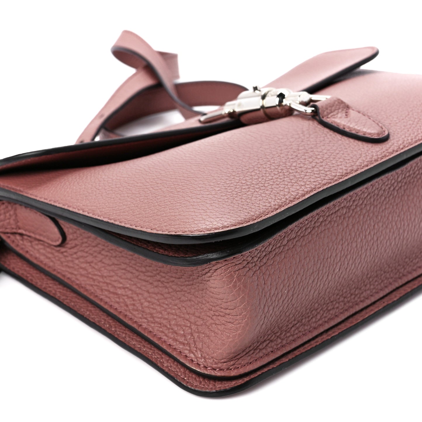 Grand Prix Calfskin Small Jackie Shoulder Bag Mauve