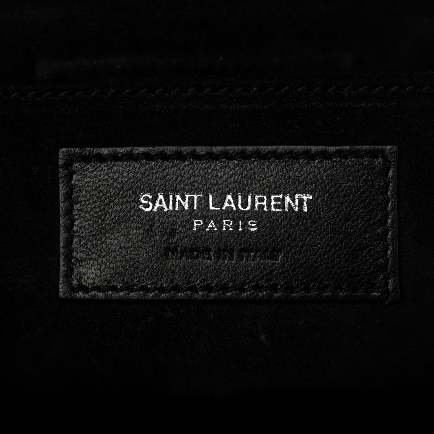 Saint Laurent Calfskin Y Studs Crossbody Bag Black 6 of 11