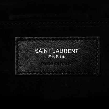 Saint Laurent Calfskin Y Studs Crossbody Bag Black 6 of 11