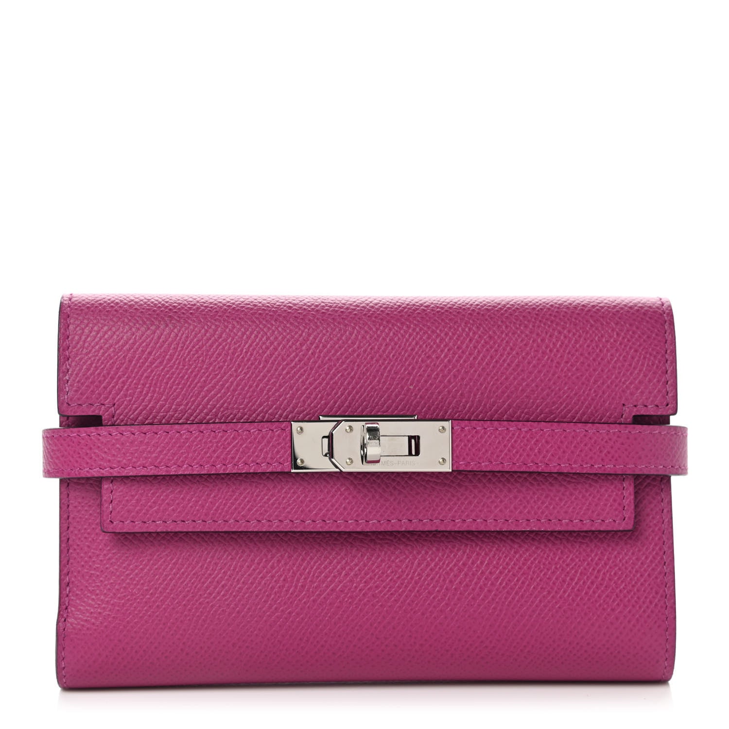 Hermes Epsom Medium Kelly Wallet Rose Pourpre 1 of 7