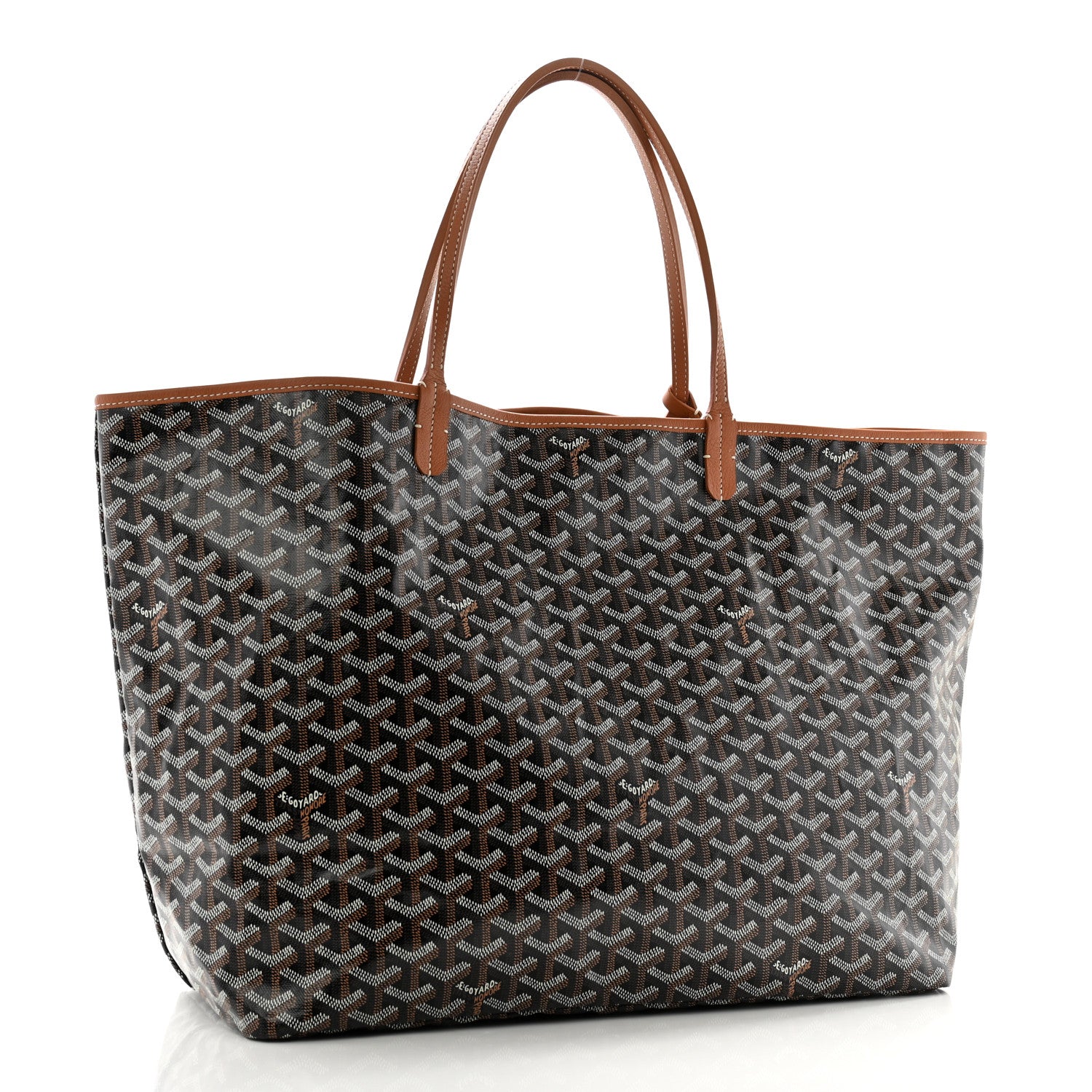 Goyard Goyardine Saint Louis GM Black Gold 4 of 11
