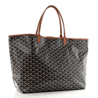 Goyard Goyardine Saint Louis GM Black Gold 4 of 11