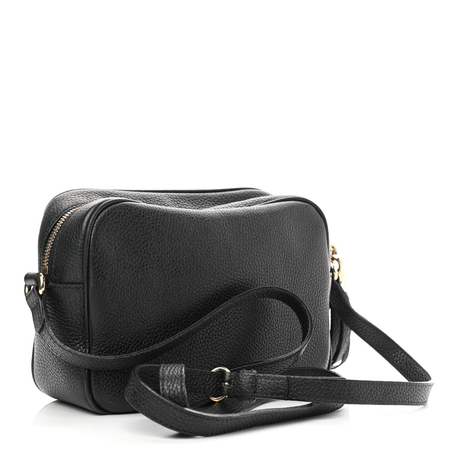 Gucci Pebbled Calfskin Small Soho Disco Bag Black 3 of 12