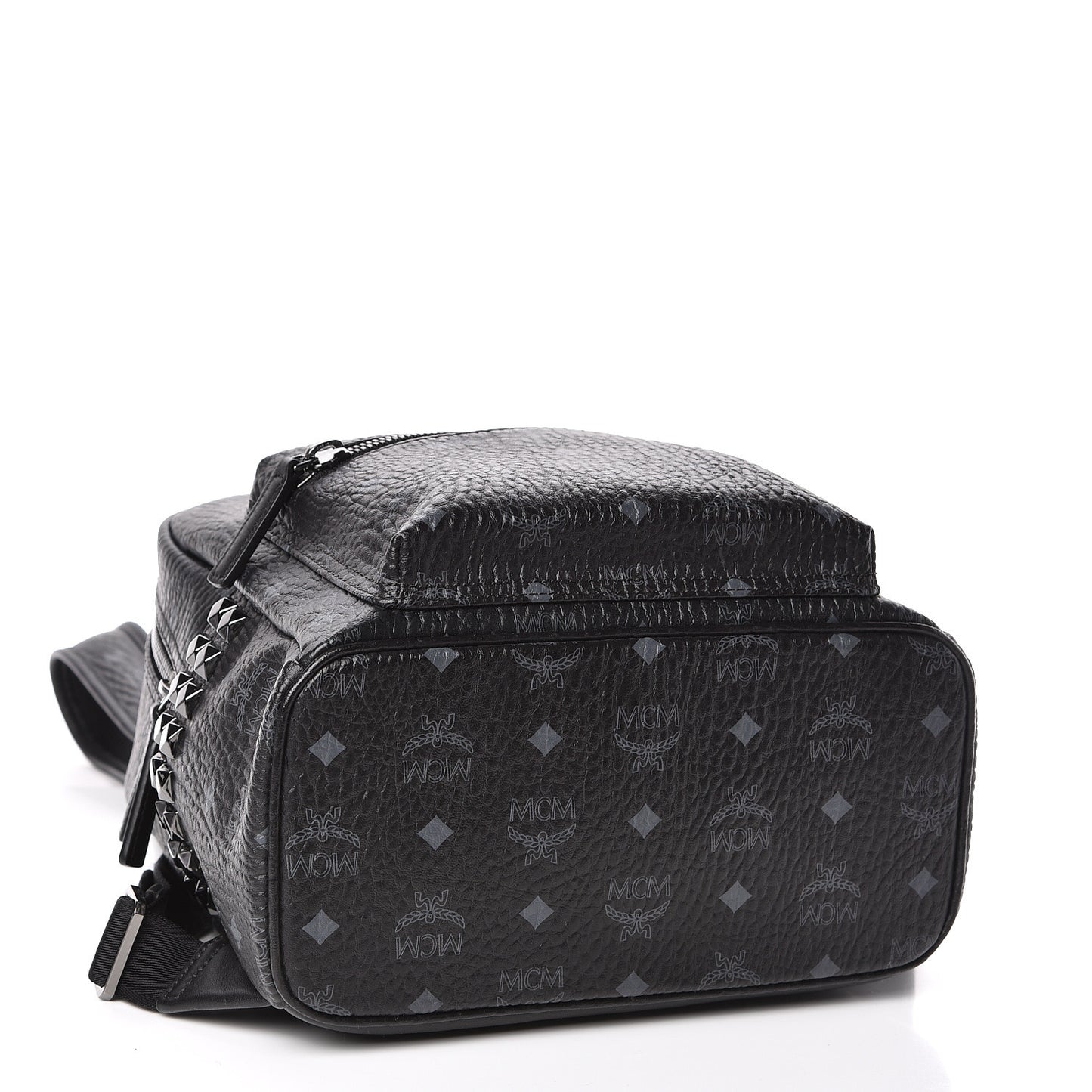 Visetos Small Side Stud Stark Backpack Black