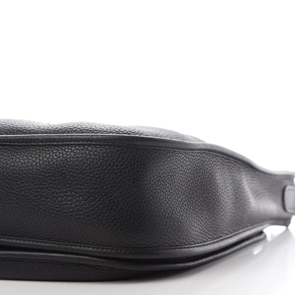 Hermes Taurillon Clemence Evelyne III GM Black 8 of 9