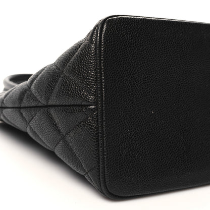 Chanel Caviar Quilted Medallion Tote Black 9 of 10