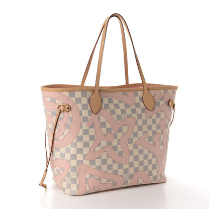 Louis Vuitton Damier Azur Tahitienne Neverfull MM 3 of 10