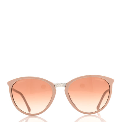 Chanel Acetate Butterfly Winter Sunglasses 5382 Nude 2 of 8