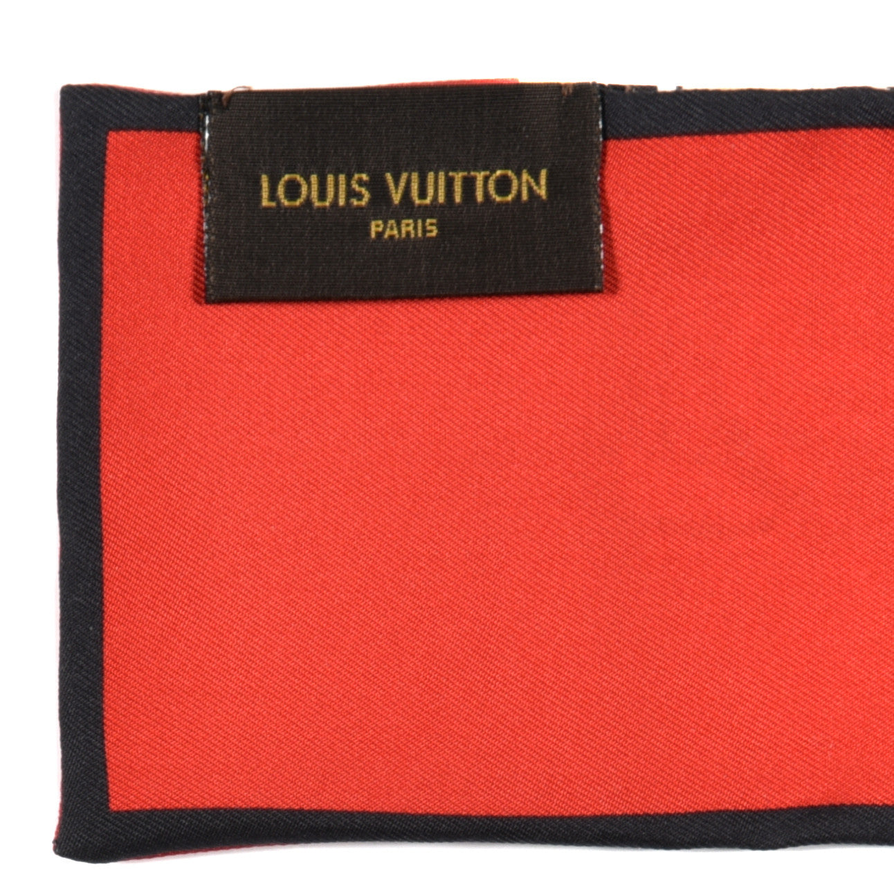 Louis Vuitton Silk Monogram Trunks Bandeau Brown 3 of 3