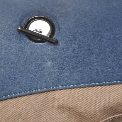 Chanel Patent Quilted Reissue 2.55 Tote Blue 9 of 14
