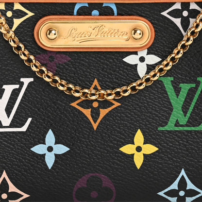 Louis Vuitton Monogram Multicolor Pochette Milla MM Black 13 of 14