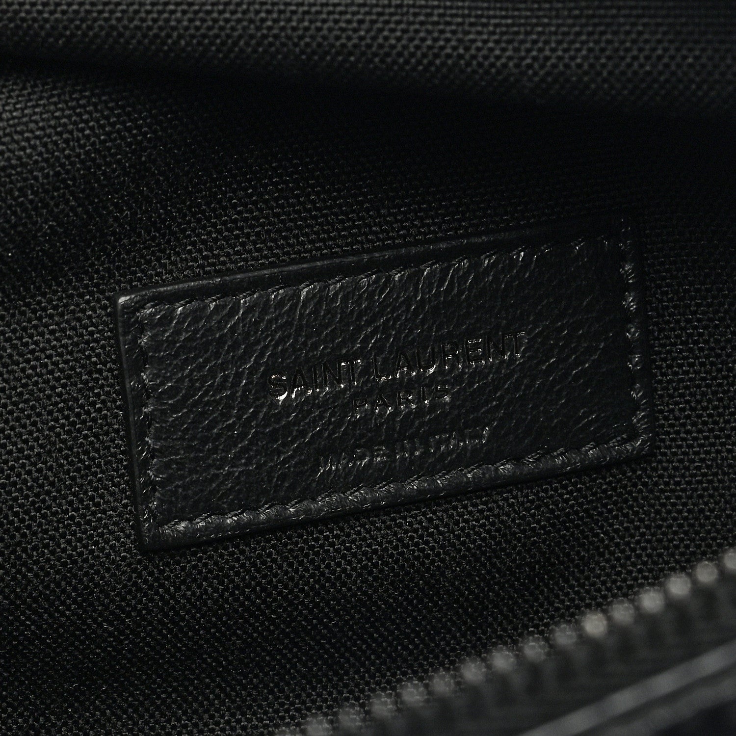 Saint Laurent SAINT LAURENT Nylon Logo Nuxx Body Belt Bag Black 6 of 8