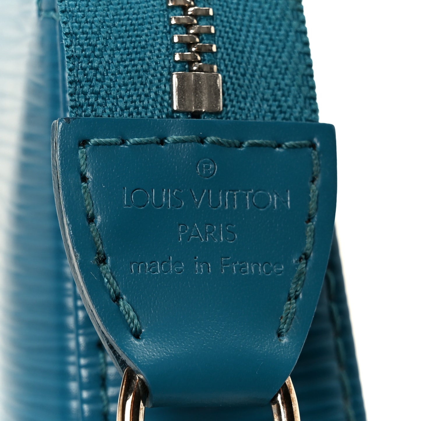 Epi Pochette Accessories NM Cyan
