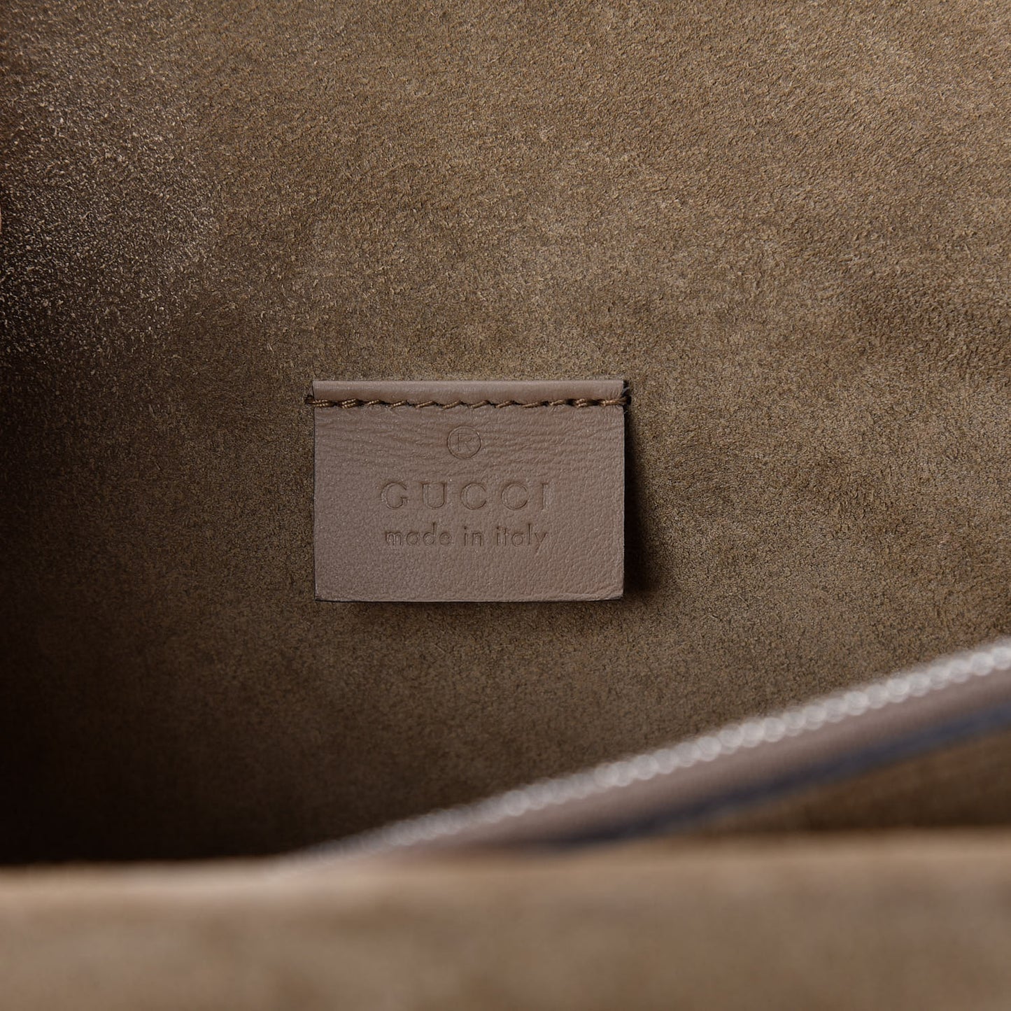 GG Supreme Monogram Small Dionysus Shoulder Bag Taupe