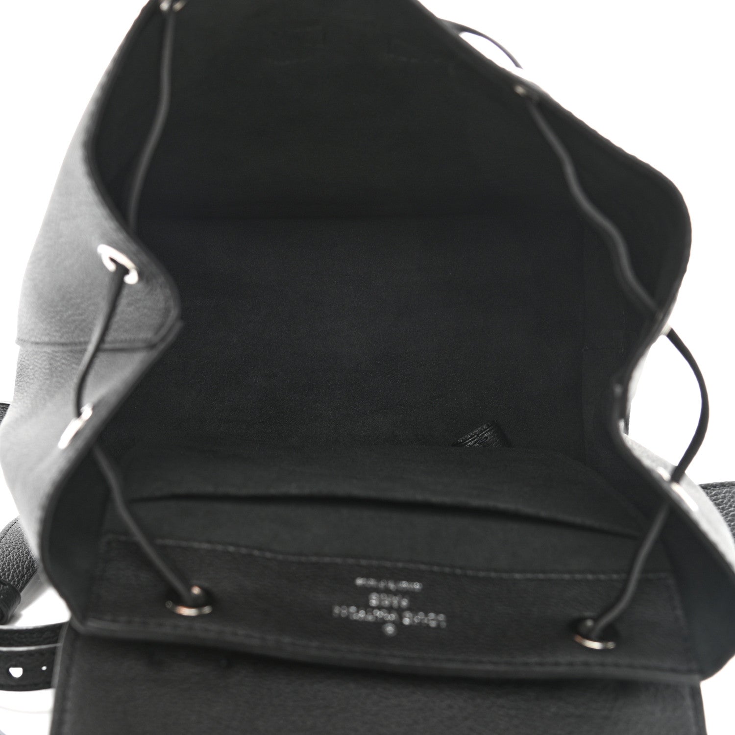 Louis Vuitton Calfskin Lockme Backpack Black 5 of 10