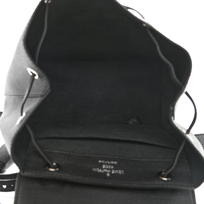 Louis Vuitton Calfskin Lockme Backpack Black 5 of 10