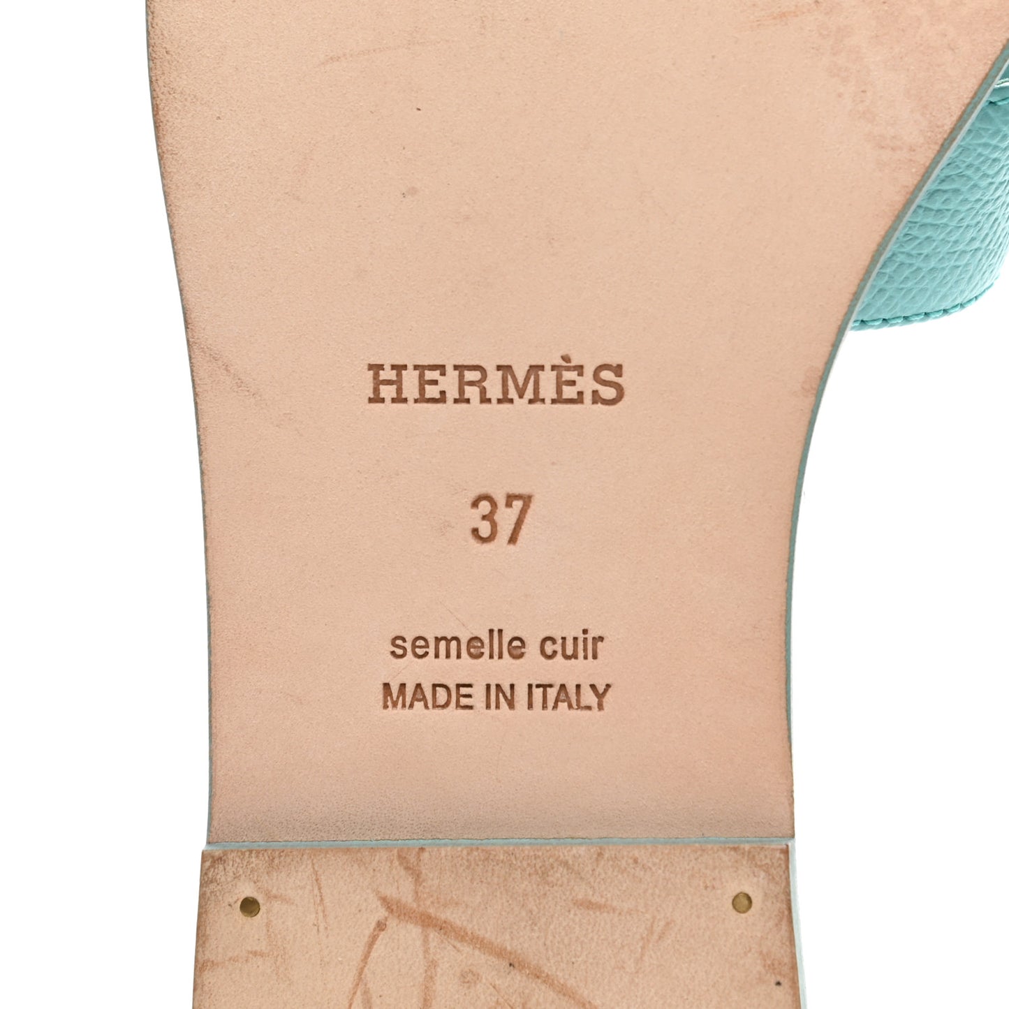 Epsom Oran Sandals 37 Bleu Littoral