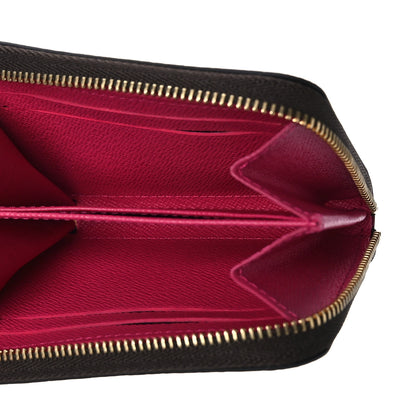 Louis Vuitton Damier Ebene 2020 Christmas Animation Roller Coaster Zippy Coin Purse Pivoine 5 of 8