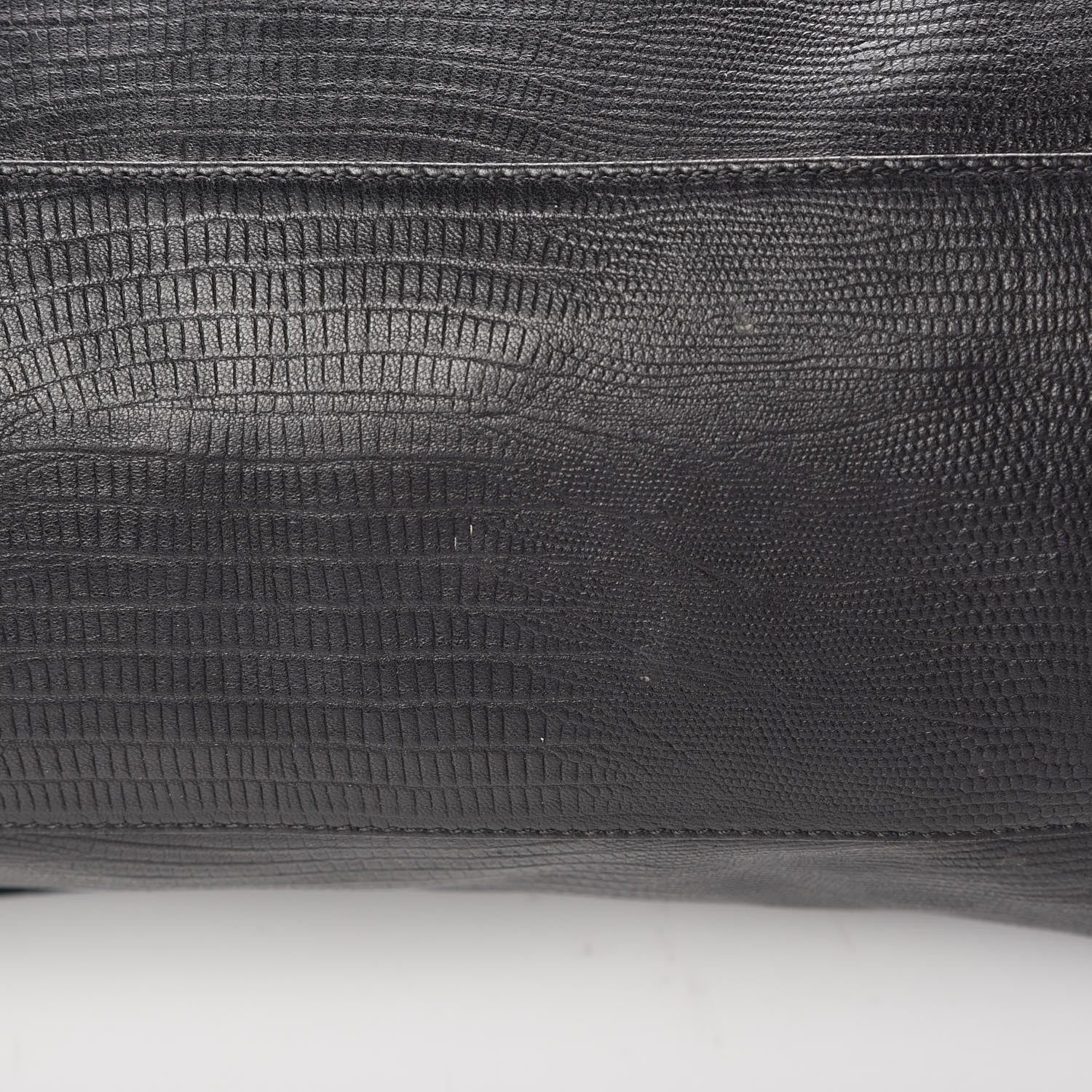 Balenciaga Agneau Lizard Embossed Classic Hardware City Black 9 of 13