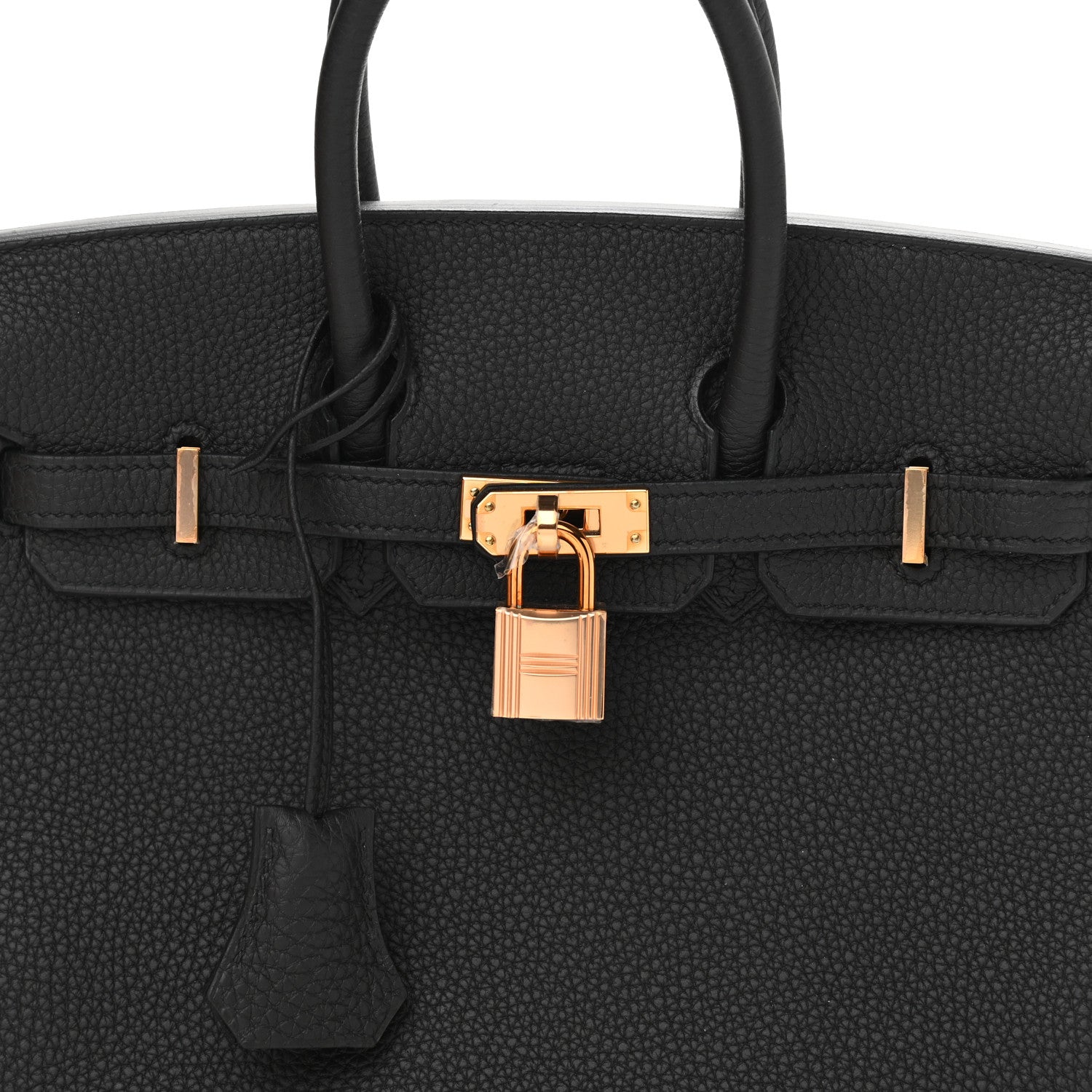 Hermes Togo Birkin 25 Black 8 of 11