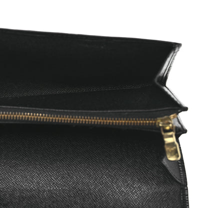 Louis Vuitton Epi Sarah Wallet Black 5 of 9