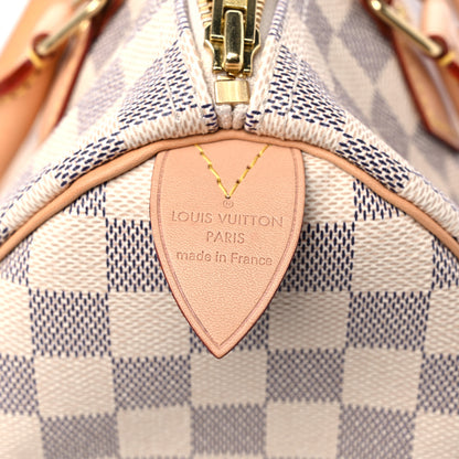 Louis Vuitton Damier Azur Speedy 25 6 of 13